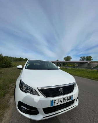 Peugeot 308 cena 45900 przebieg: 187000, rok produkcji 2019 z Sulmierzyce małe 46